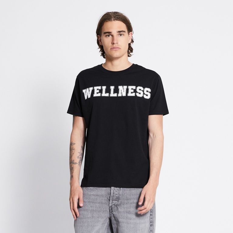 Printed tee "Bill" Black
